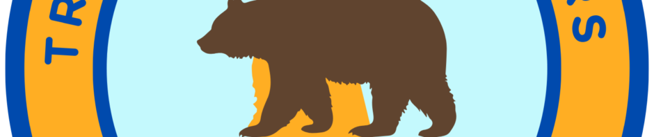 Traditional Archers California logo with bear